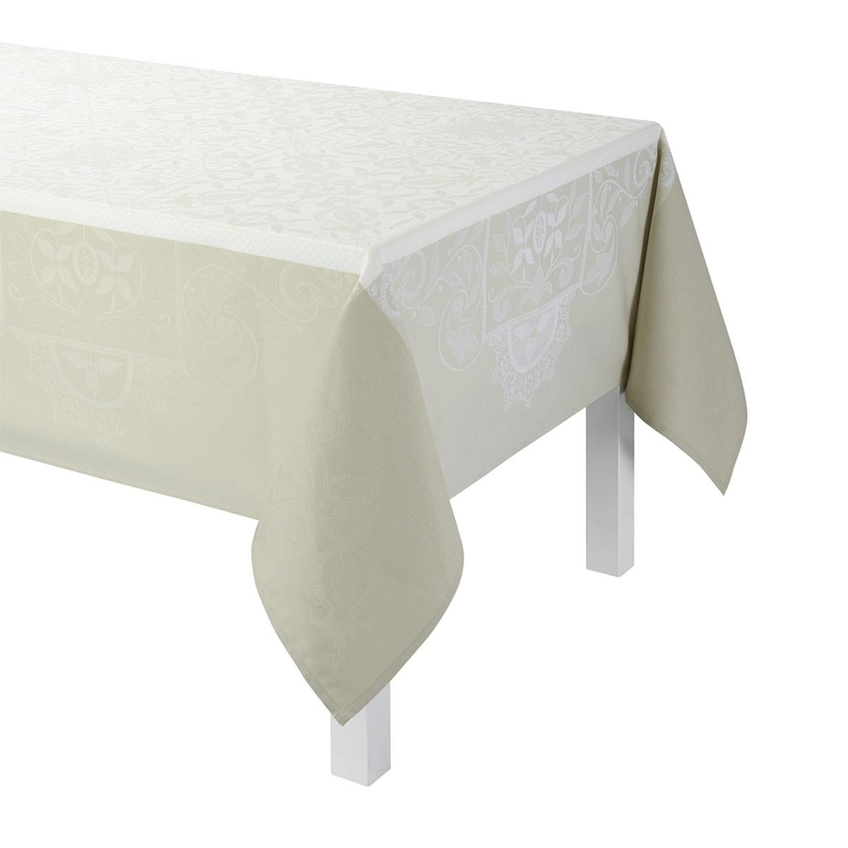 Venezia Ivoire Tablecloth - 69x149"