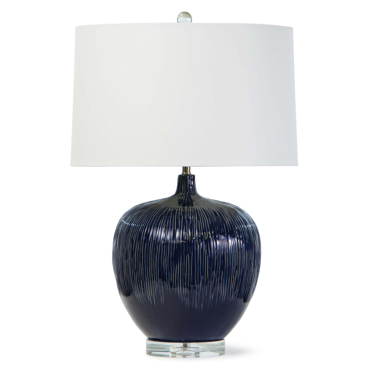 Wisteria Table Lamp - Navy