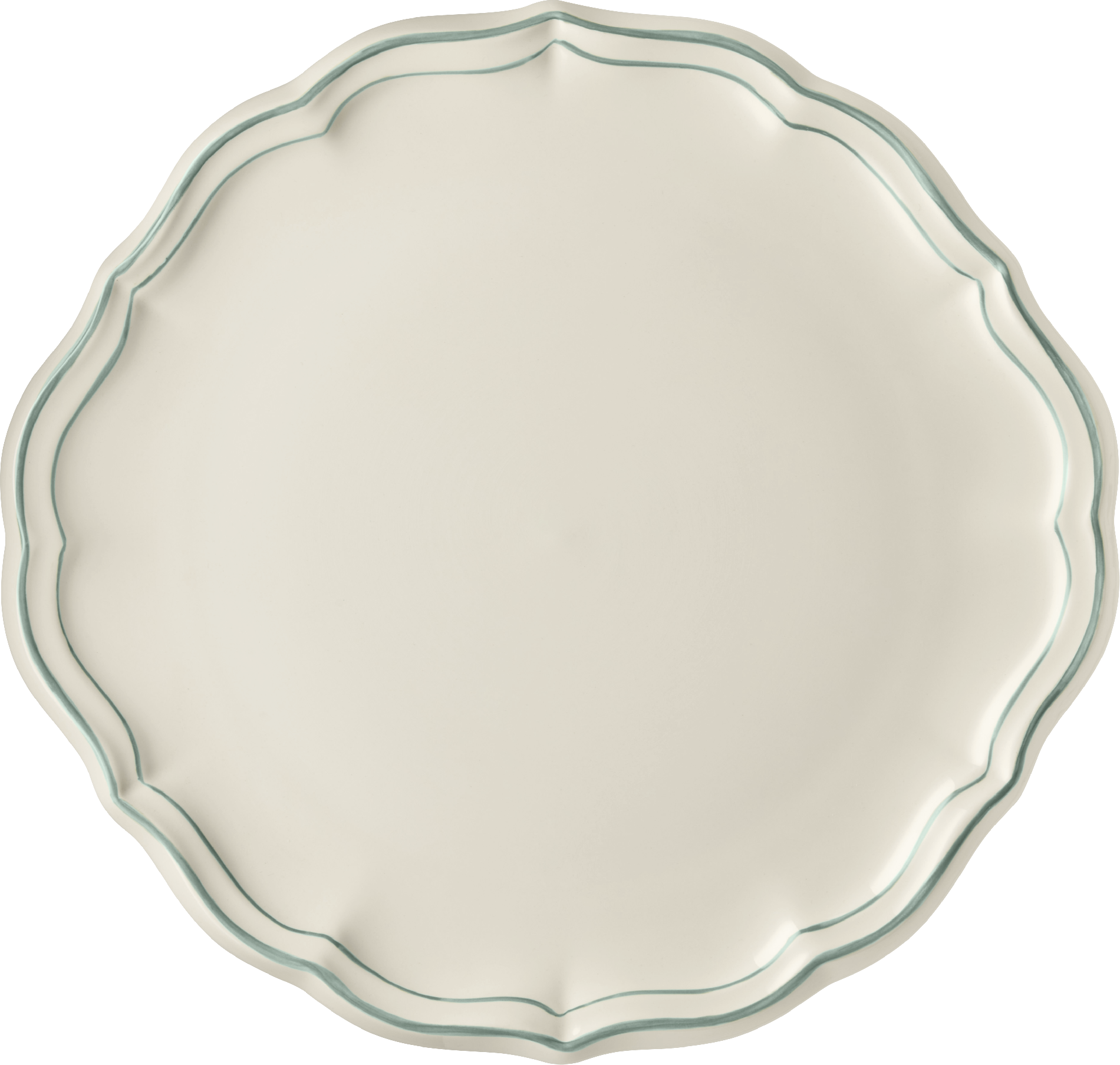 Filet Cake Platter - Earth Grey