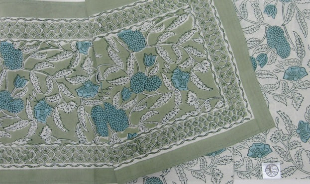 Jallore Sage Tablecloth