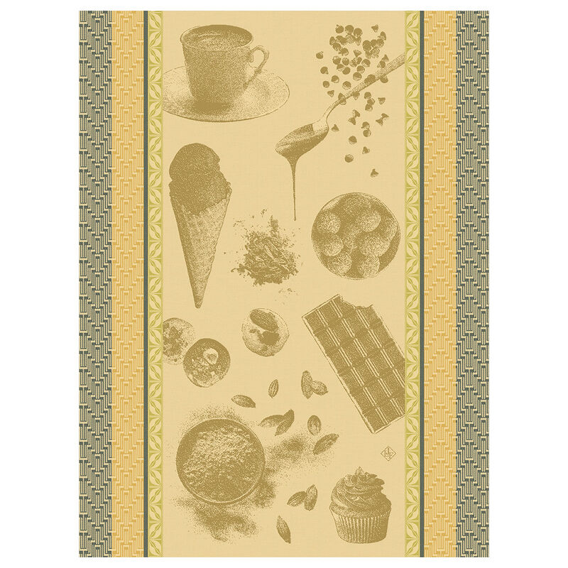 Chocolats Recettes Tea Towel